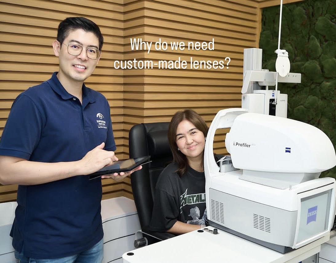 Why do we need custom-made lenses?