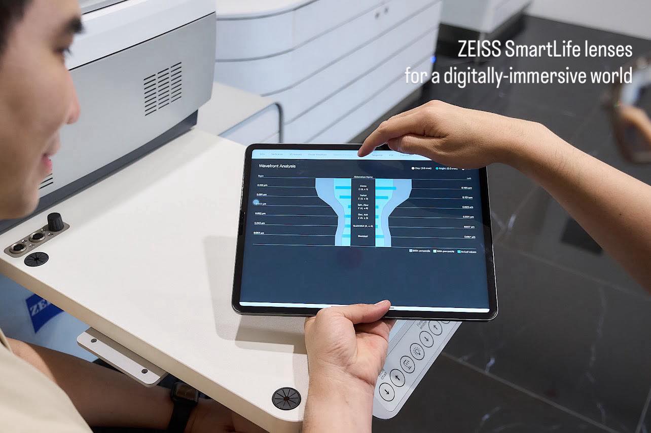 เลนส์ที่ลดอาการแสงฟุ้งกระเจิง โดยเฉพาะอย่างยิ่งในช่วงเวลากลางคืน : ZEISS SmartLife lenses for a digitally-immersive world