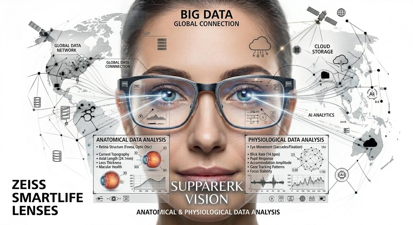 ZEISS Intelligence Augmented Design (IAD) technology at Supparerk Vision is an advanced lens optimization algorithm used in ZEISS SmartLife Individual 3 lenses to create highly customized lenses.