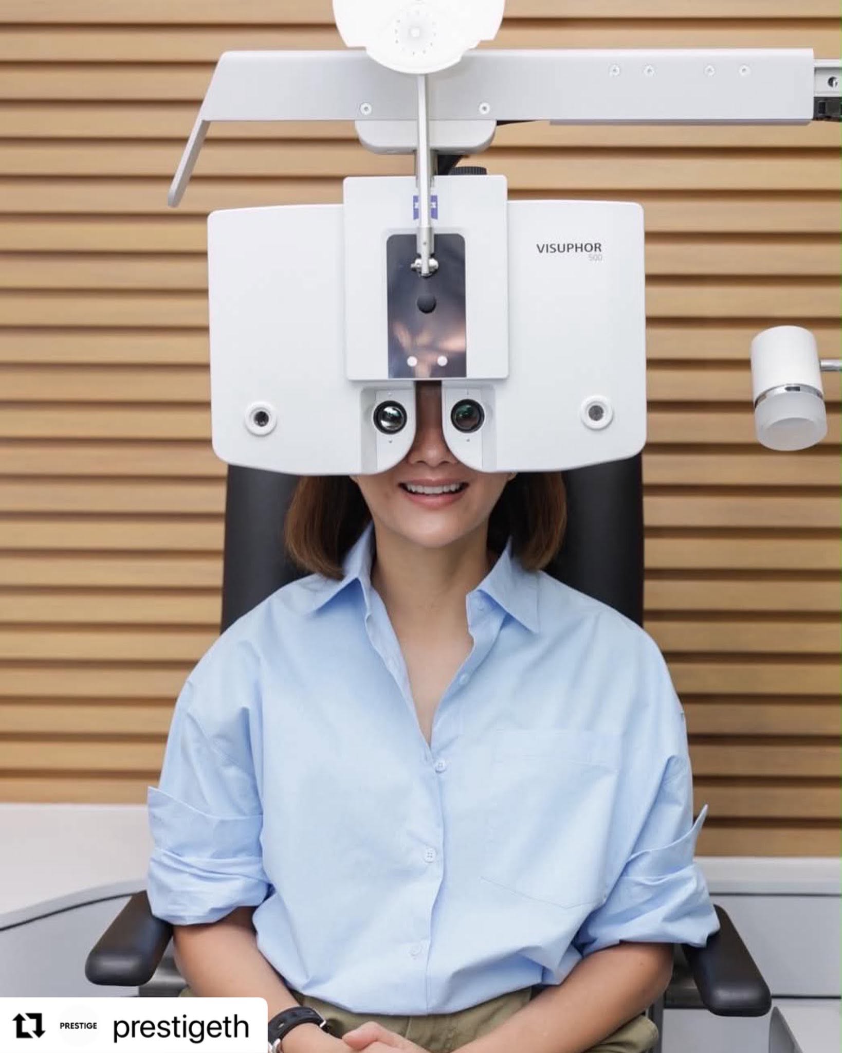 At Supparerk Vision Center, getting glasses has evolved far beyond simply obtaining a basic visual aid. Instead, vision care is approached as a rigorous science, where intelligent lens design begins with what the center describes as the ‘Gold Standard’ of eye examinations.