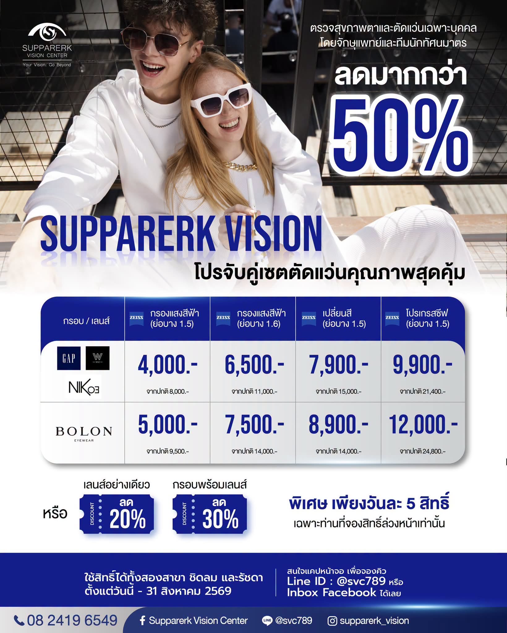 เพราะสายตาคู่สำคัญ… ต้องดูแลโดยผู้เชี่ยวชาญ