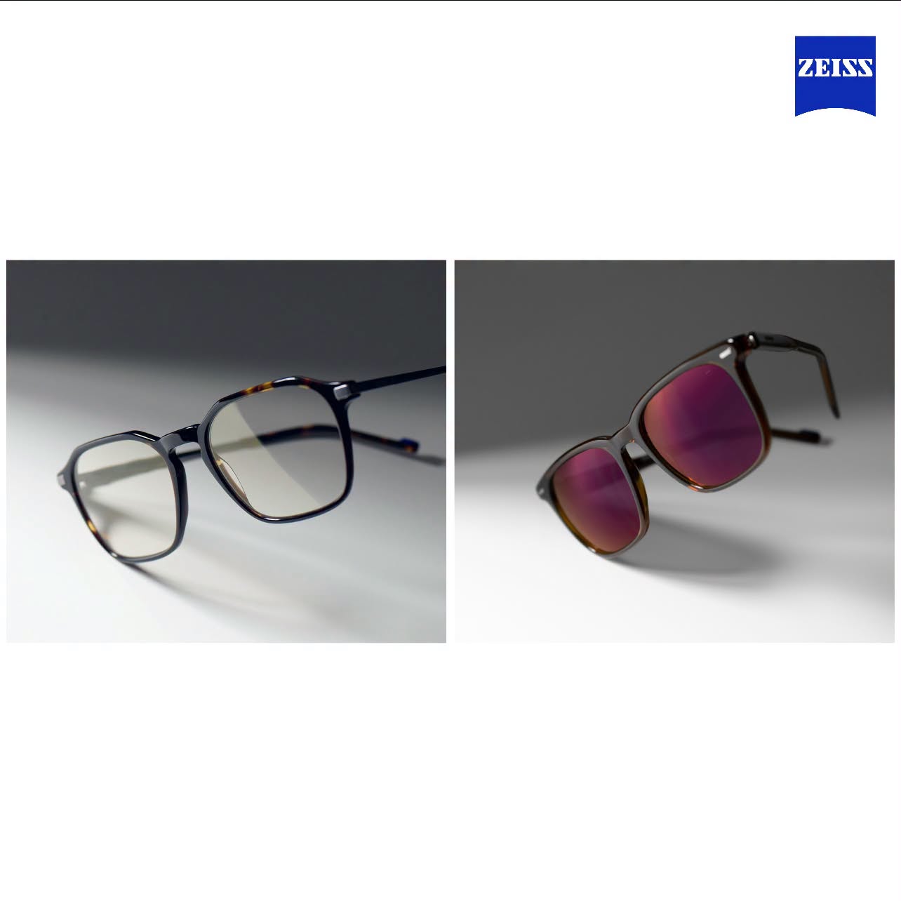ในการเลือกโค้ตติ้งเลนส์ของ ZEISS โค้ตติ้ง DuraVision Gold และ DuraVision Flash