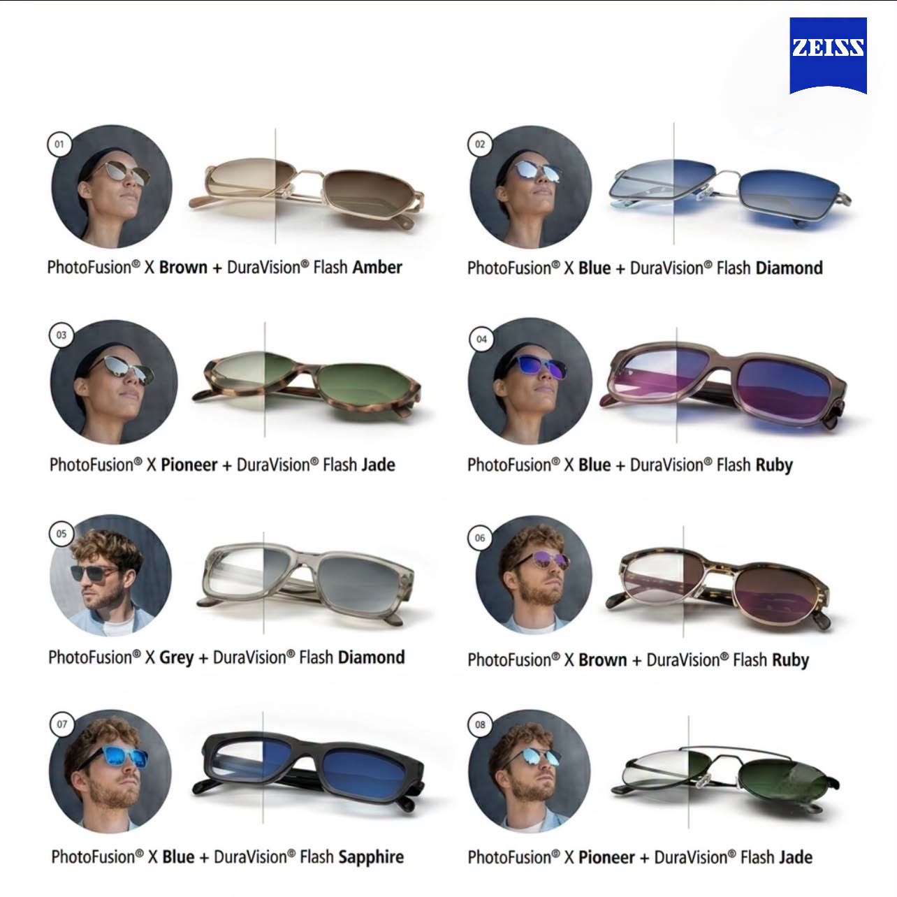 สนุกกับทุกเฉดสีสะท้อนสไตล์: เติมชีวิตชีวาให้เลนส์ ZEISS DuraVision Flash ที่ Supparerk Vision